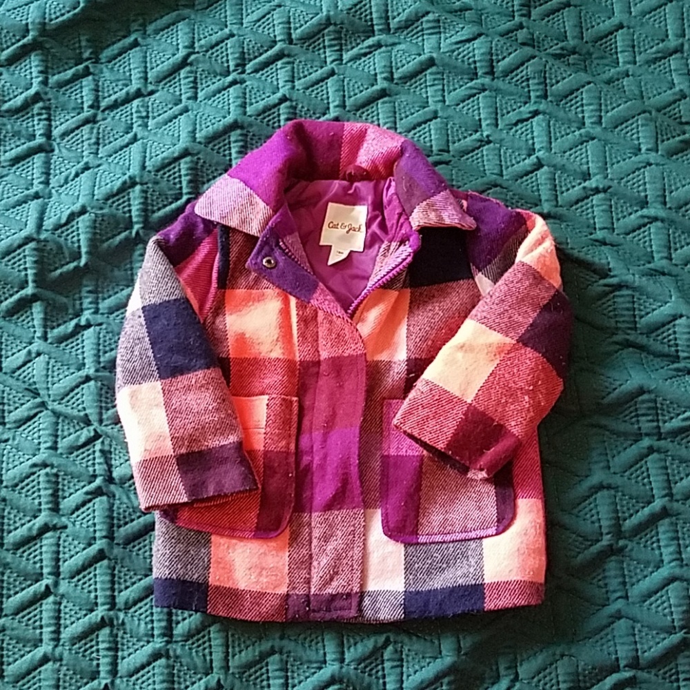 Baby girl peacoat